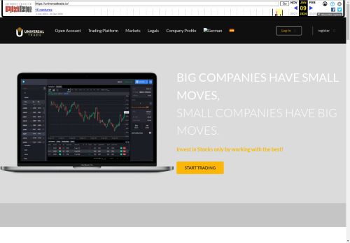 www.universaltrade.io
