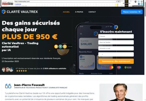 clartevaultrex.com
